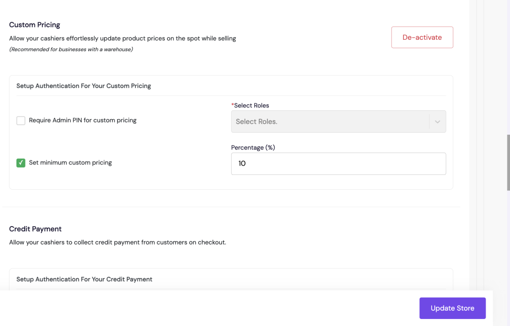 Lumi Business Inventory Features