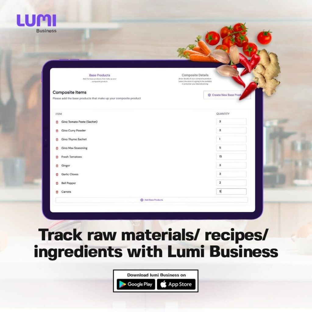Recipe Management for Restaurants